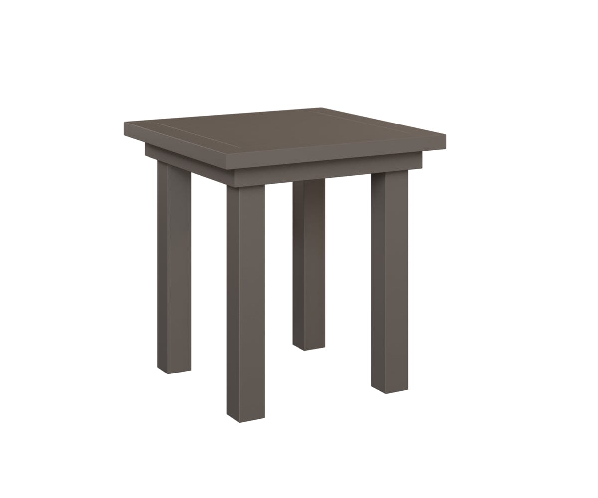Vida End Table - Dining Rockwood Outdoor Furniture Graphite 