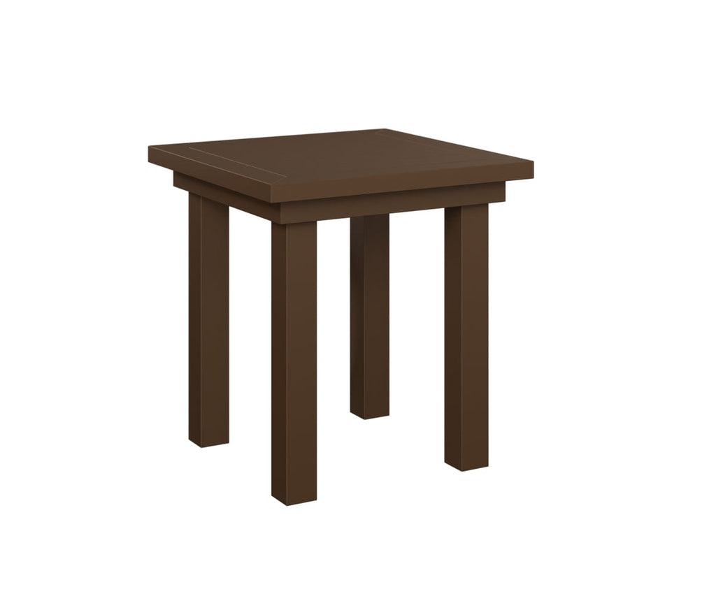 Vida End Table - Dining Rockwood Outdoor Furniture Mesquite Wood Vein 