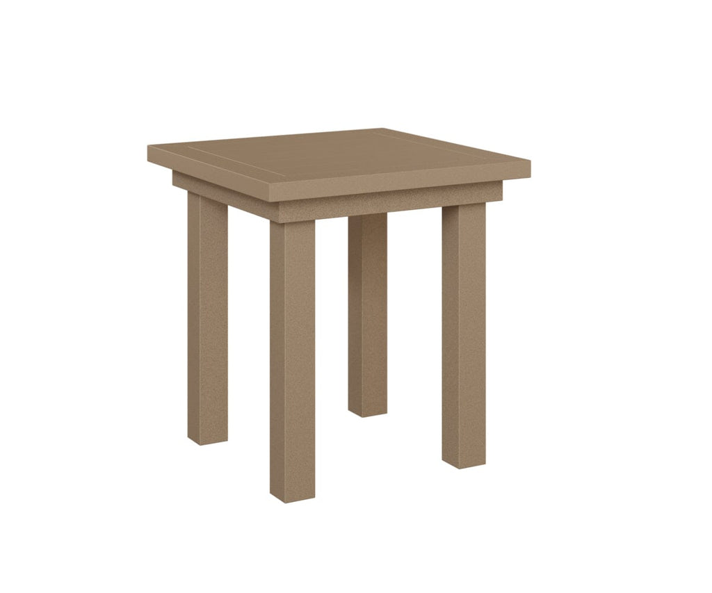 Vida End Table - Dining Rockwood Outdoor Furniture Oak Wood Vein 