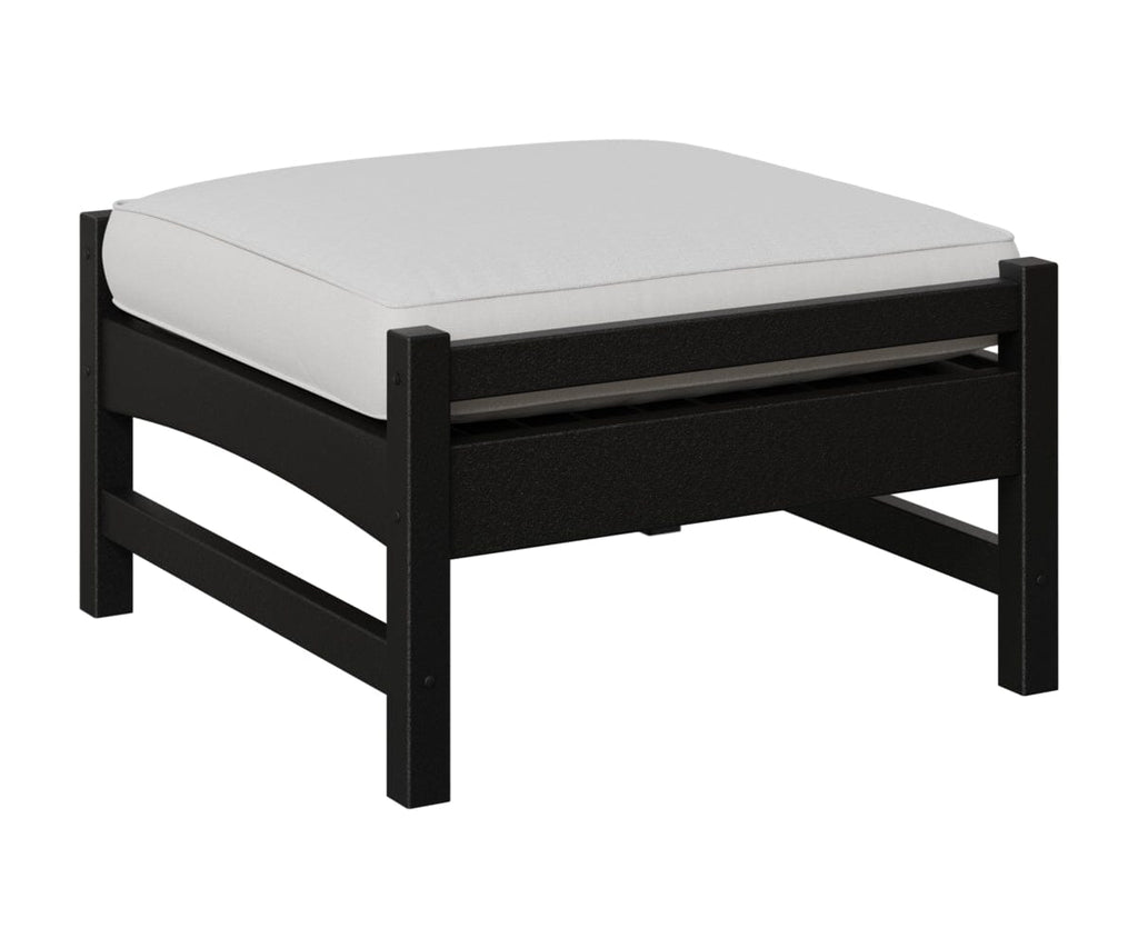 Camden Ottoman Rockwood Outdoor Furniture Black 