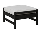 Camden Ottoman Rockwood Outdoor Furniture Black 