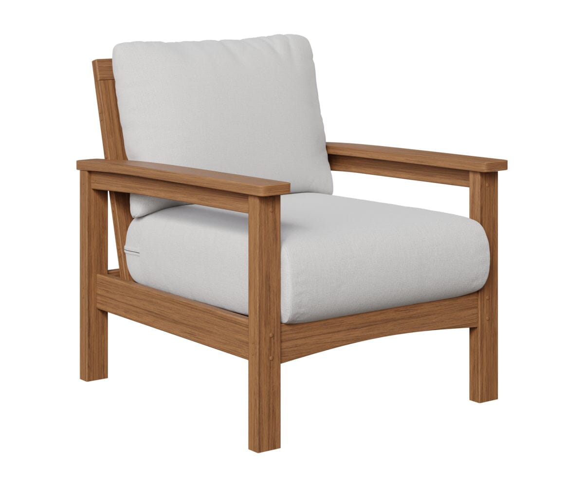 Camden Club Chair Rockwood Outdoor Furniture Natural Finish: Antique Mahogany 