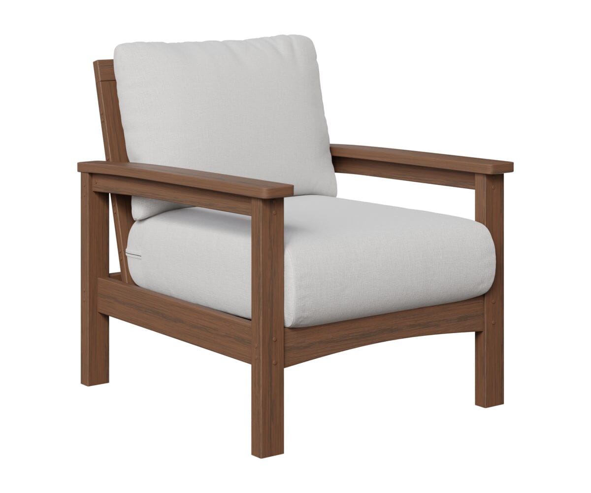 Camden Club Chair Rockwood Outdoor Furniture Natural Finish: Brazilian Walnut 