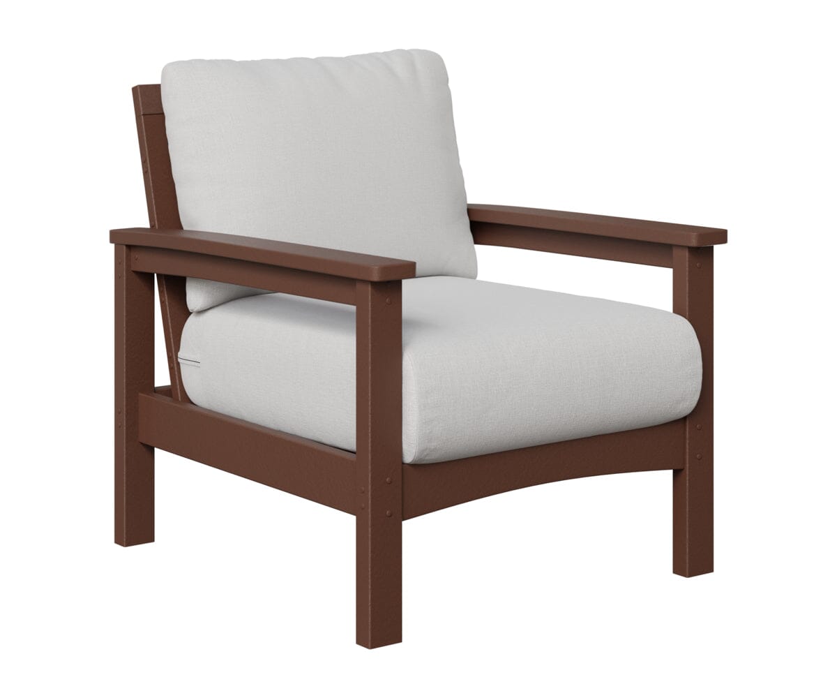 Camden Club Chair Rockwood Outdoor Furniture Chocolate Brown 