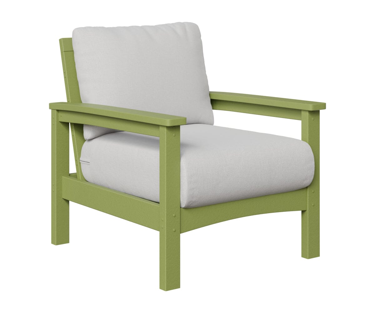 Camden Club Chair Rockwood Outdoor Furniture Kiwi Green 