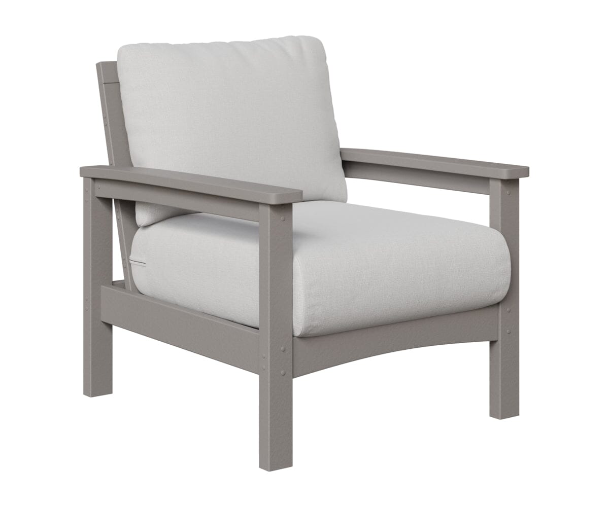 Camden Club Chair Rockwood Outdoor Furniture Light Gray 