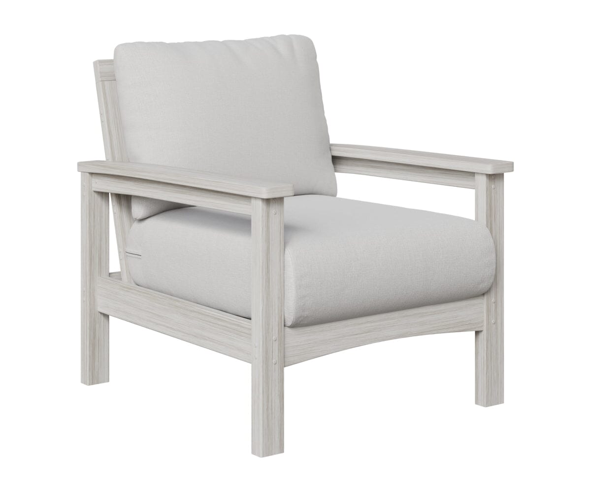 Camden Club Chair Rockwood Outdoor Furniture Natural Finish: Seashell 