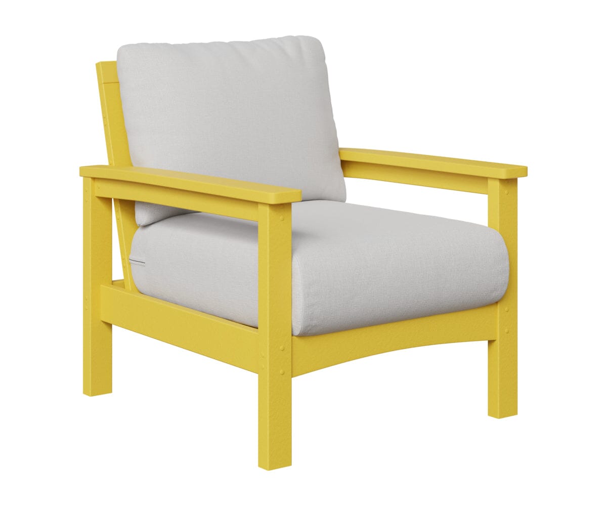 Camden Club Chair Rockwood Outdoor Furniture Sunburst Yellow 