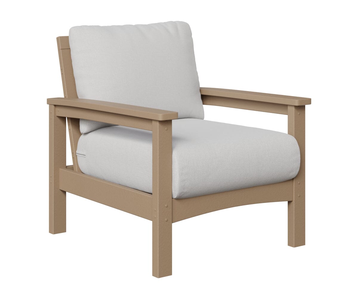 Camden Club Chair Rockwood Outdoor Furniture Weatherwood 