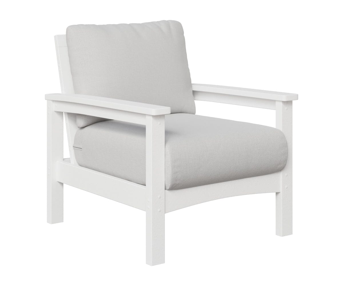 Camden Club Chair Rockwood Outdoor Furniture White 