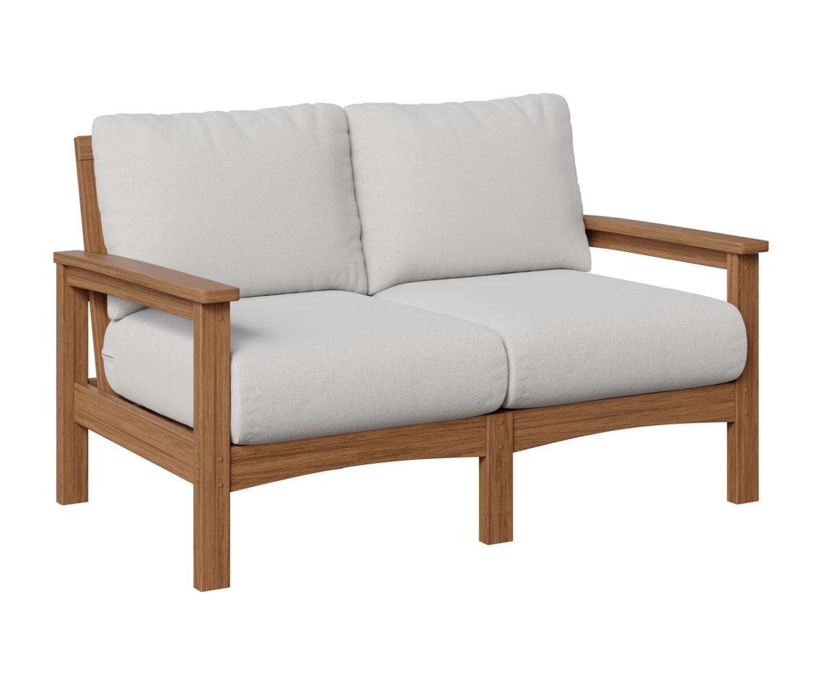 Camden Love Seat Rockwood Outdoor Furniture Natural Finish: Antique Mahogany 