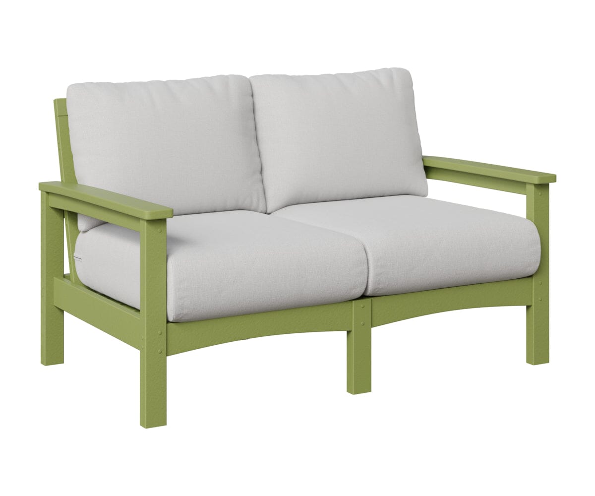 Camden Love Seat Rockwood Outdoor Furniture Kiwi Green 