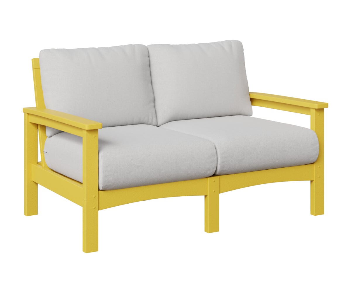 Camden Love Seat Rockwood Outdoor Furniture Sunburst Yellow 