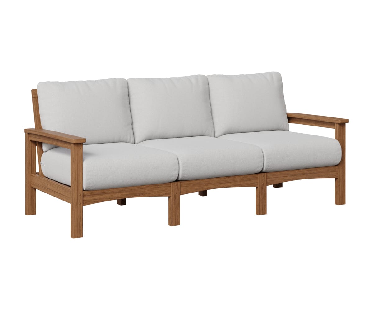 Camden Sofa Rockwood Outdoor Furniture Natural Finish: Antique Mahogany 