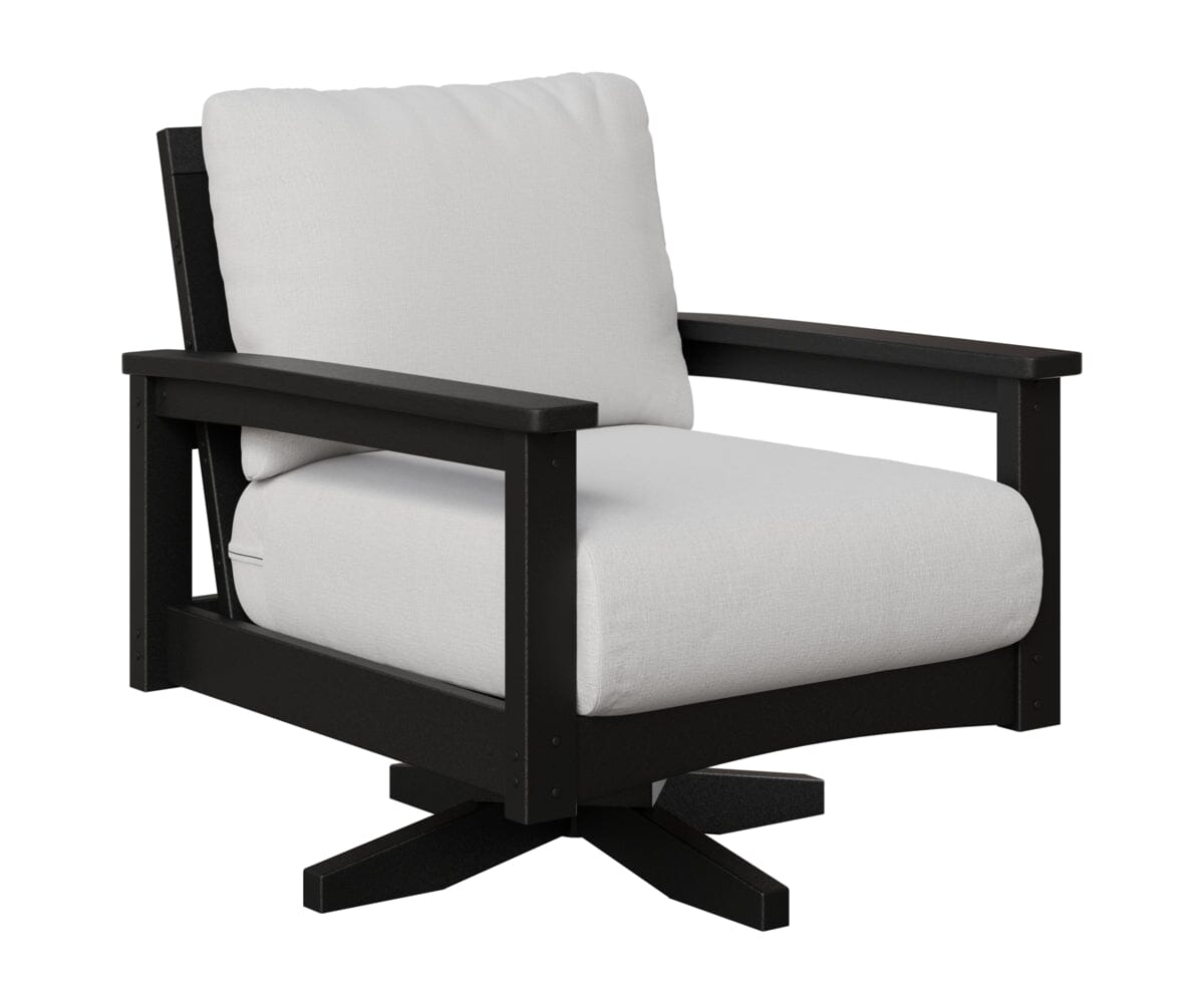 Camden Swiver Rocker Rockwood Outdoor Furniture Black 