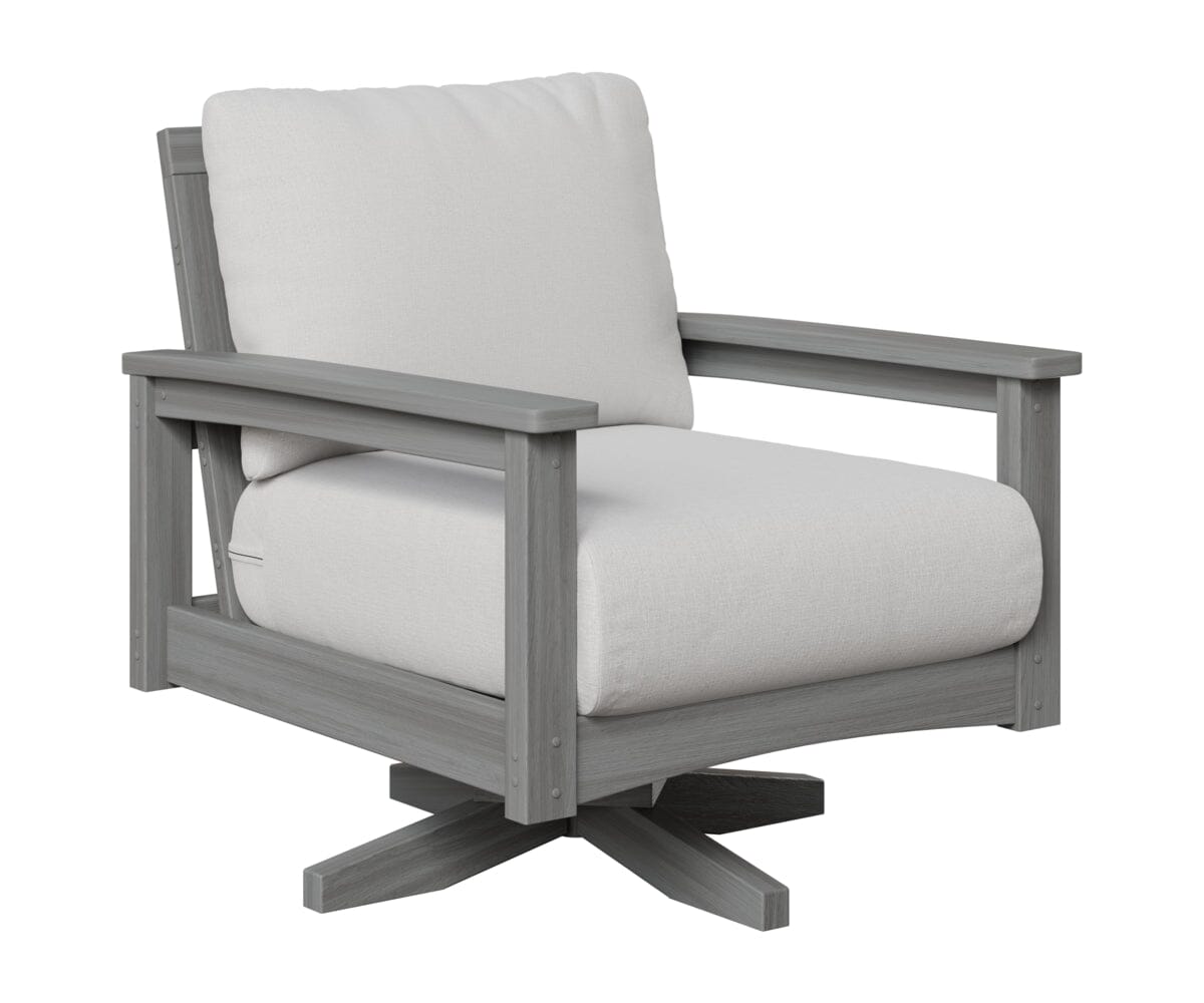 Camden Swiver Rocker Rockwood Outdoor Furniture Natural Finish: Driftwood Gray 