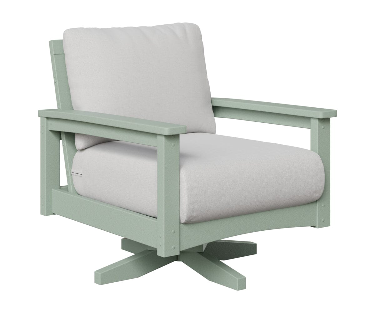Camden Swiver Rocker Rockwood Outdoor Furniture Seafoam 