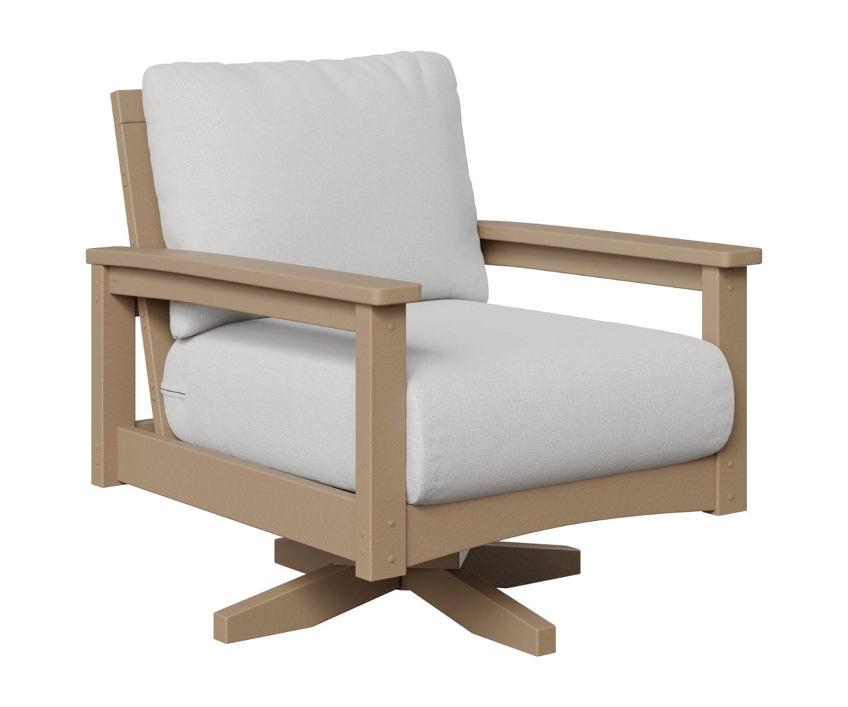 Camden Swiver Rocker Rockwood Outdoor Furniture Weatherwood 