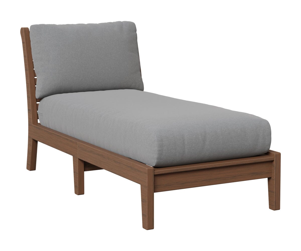 Classic Terrace Armless Chaise Lounge Berlin Gardens Natural Finish: Brazilian Walnut 