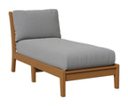 Classic Terrace Armless Chaise Lounge Berlin Gardens Cedar 
