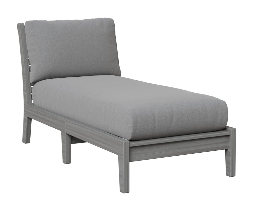 Classic Terrace Armless Chaise Lounge Berlin Gardens Natural Finish: Driftwood Gray 