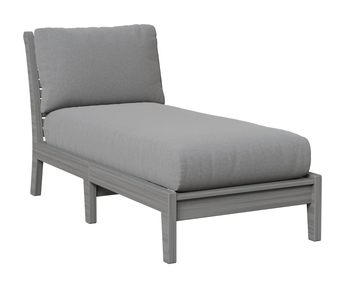 Classic Terrace Armless Chaise Lounge Berlin Gardens Natural Finish: Driftwood Gray 