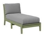 Classic Terrace Armless Chaise Lounge Berlin Gardens Sage 