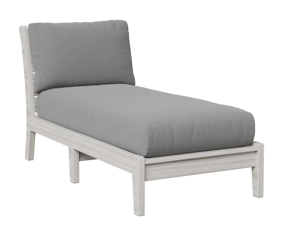 Classic Terrace Armless Chaise Lounge Berlin Gardens Natural Finish: Seashell 