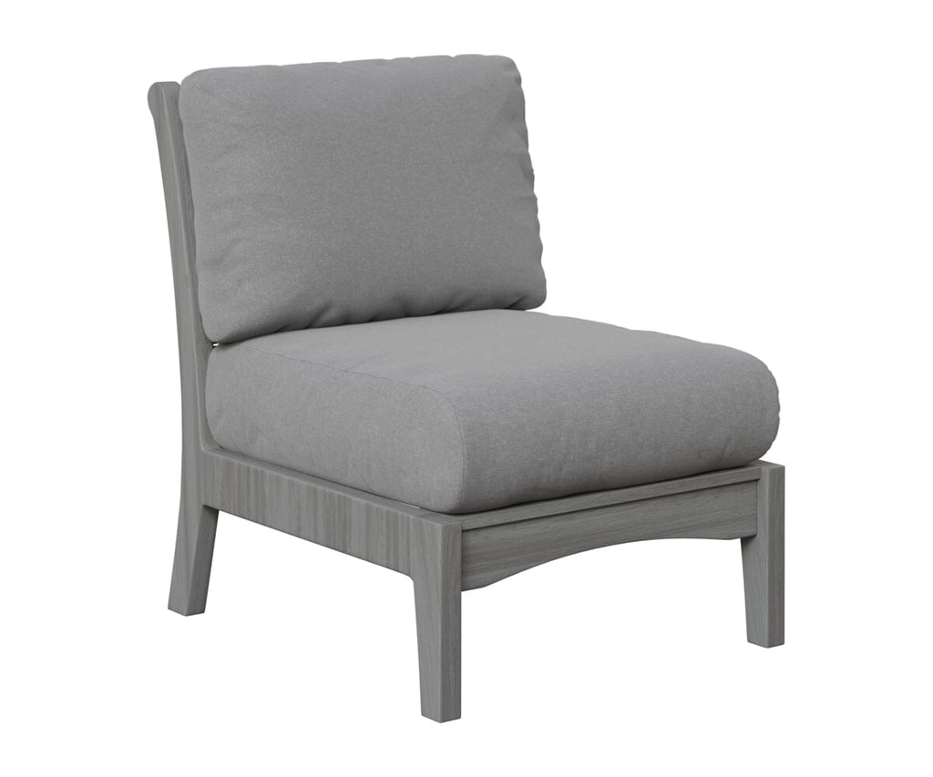 Classic Terrace Center Armless Section Berlin Gardens Natural Finish: Driftwood Gray 