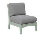 Classic Terrace Center Armless Section Berlin Gardens Seafoam 