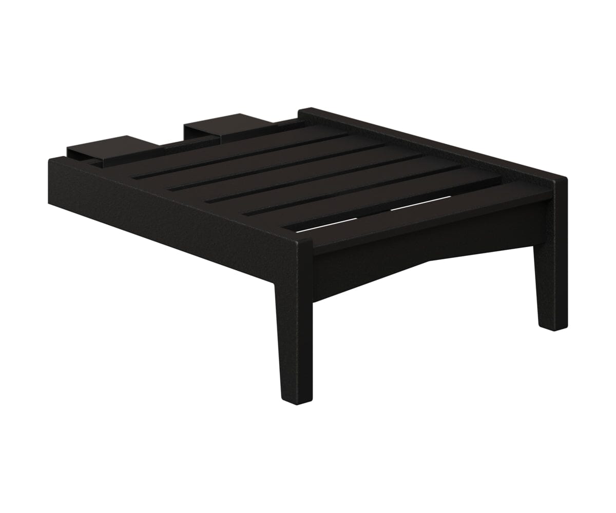 Classic Terrace Add on Chaise Lounge Berlin Gardens Black 
