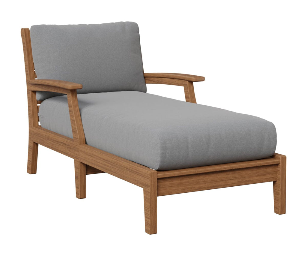 Classic Terrace Chaise Lounge Berlin Gardens Natural Finish: Antique Mahogany 
