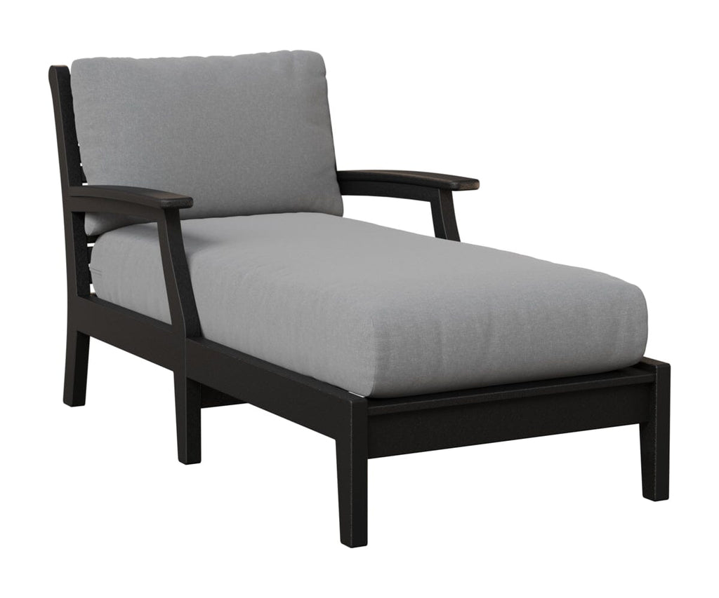 Classic Terrace Chaise Lounge Berlin Gardens Black 