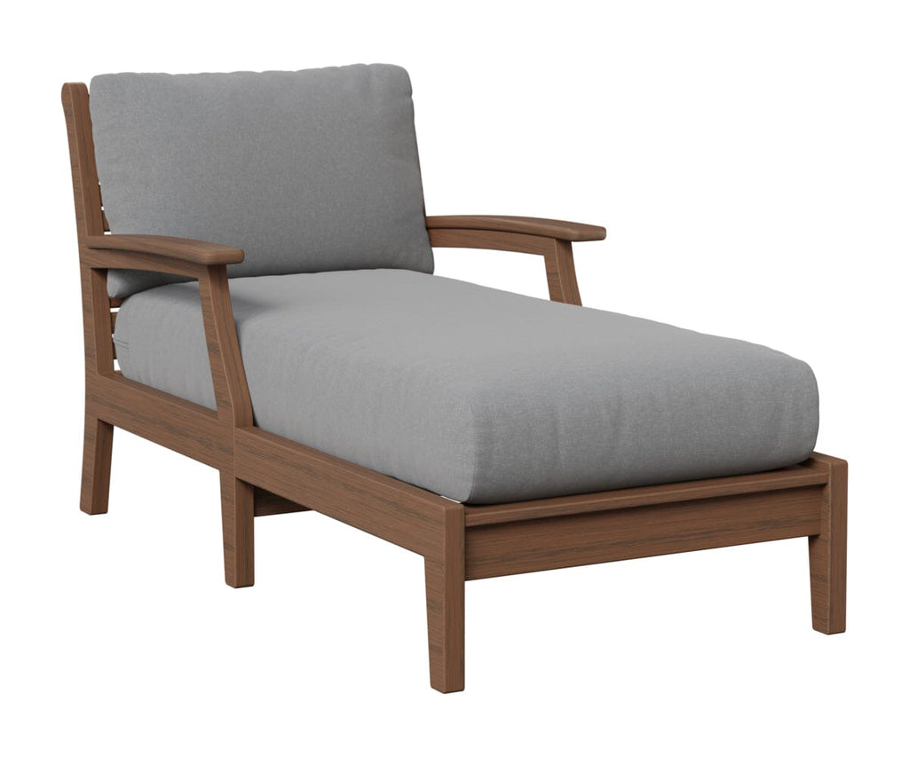 Classic Terrace Chaise Lounge Berlin Gardens Natural Finish: Brazilian Walnut 