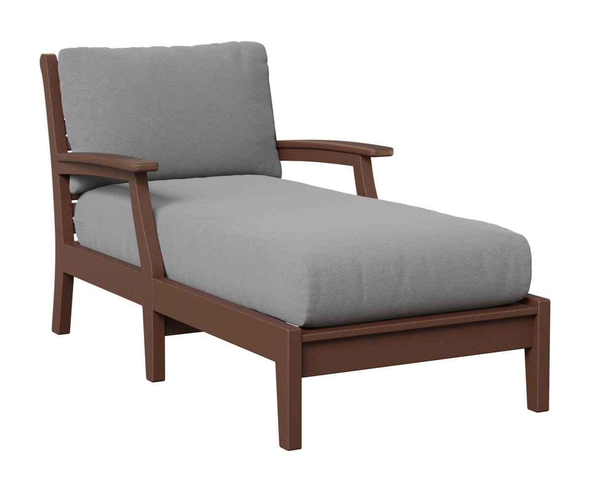 Classic Terrace Chaise Lounge Berlin Gardens Chocolate Brown 