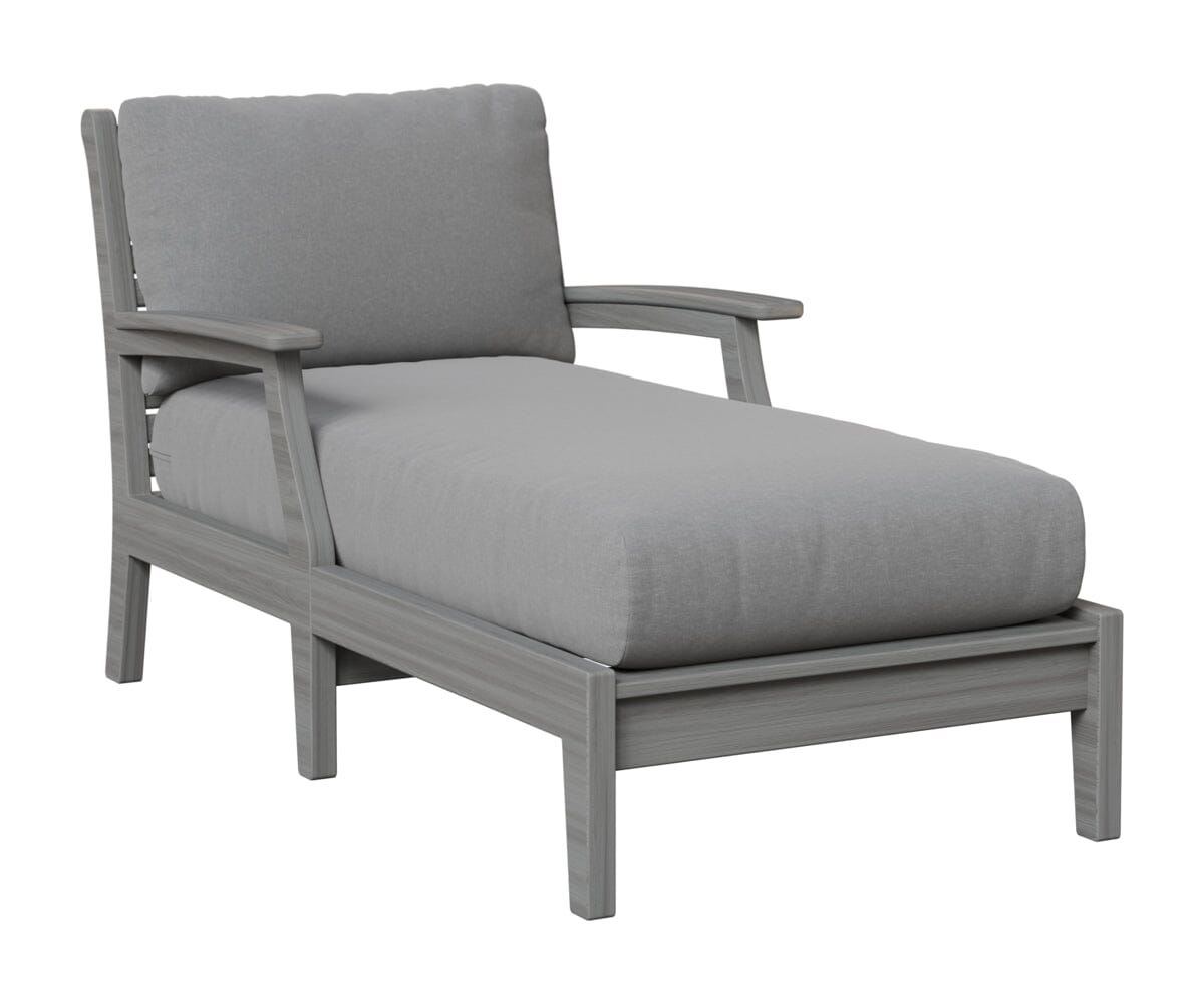 Classic Terrace Chaise Lounge Berlin Gardens Natural Finish: Driftwood Gray 