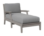 Classic Terrace Chaise Lounge Berlin Gardens Light Gray 