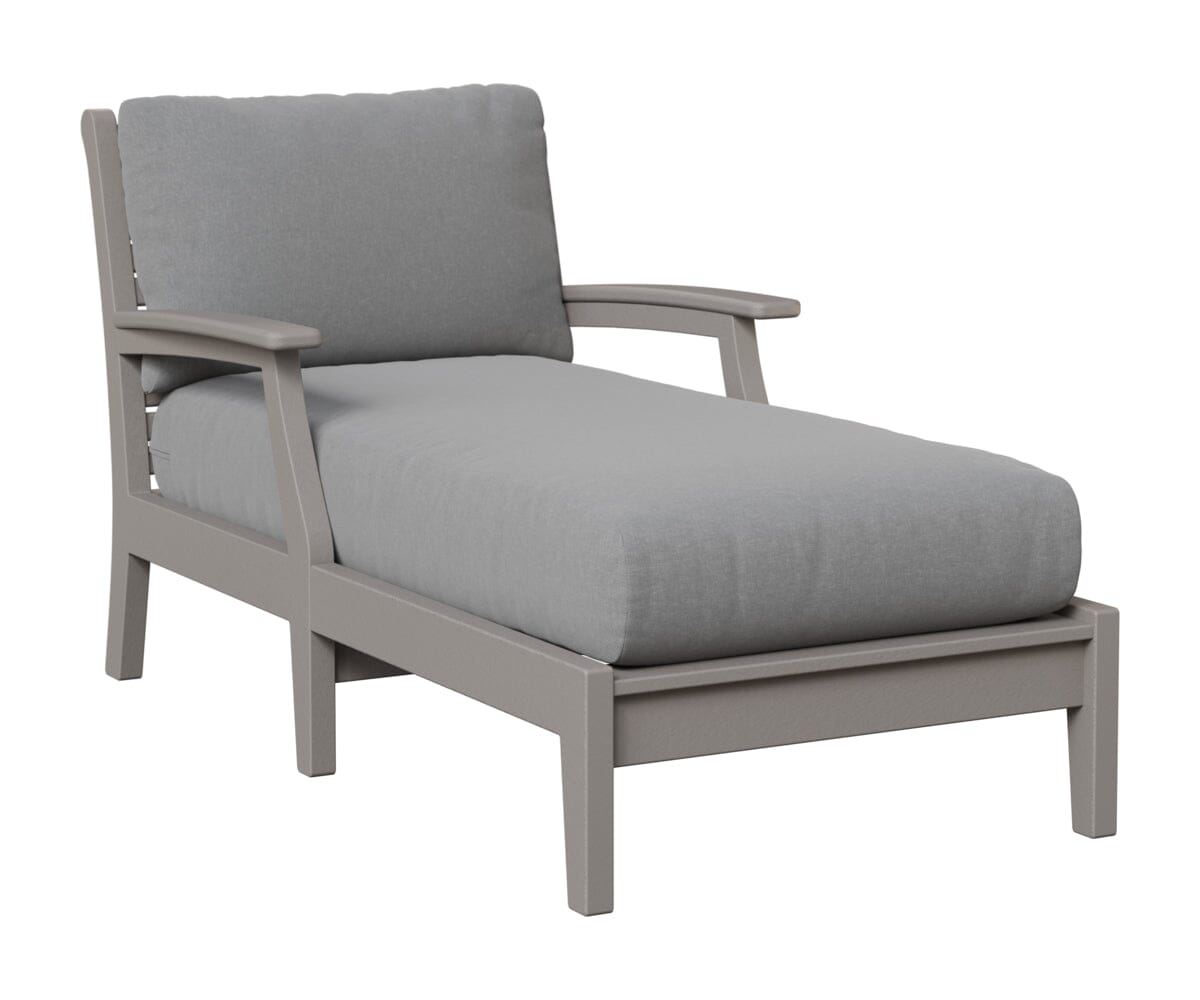 Classic Terrace Chaise Lounge Berlin Gardens Light Gray 