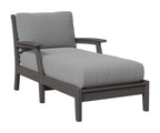 Classic Terrace Chaise Lounge Berlin Gardens Smoke Gray 