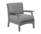 Classic Terrace Club Chair Berlin Gardens Natural Finish: Driftwood Gray 