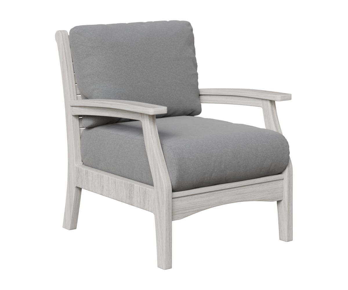 Classic Terrace Club Chair Berlin Gardens Natural Finish: Seashell 