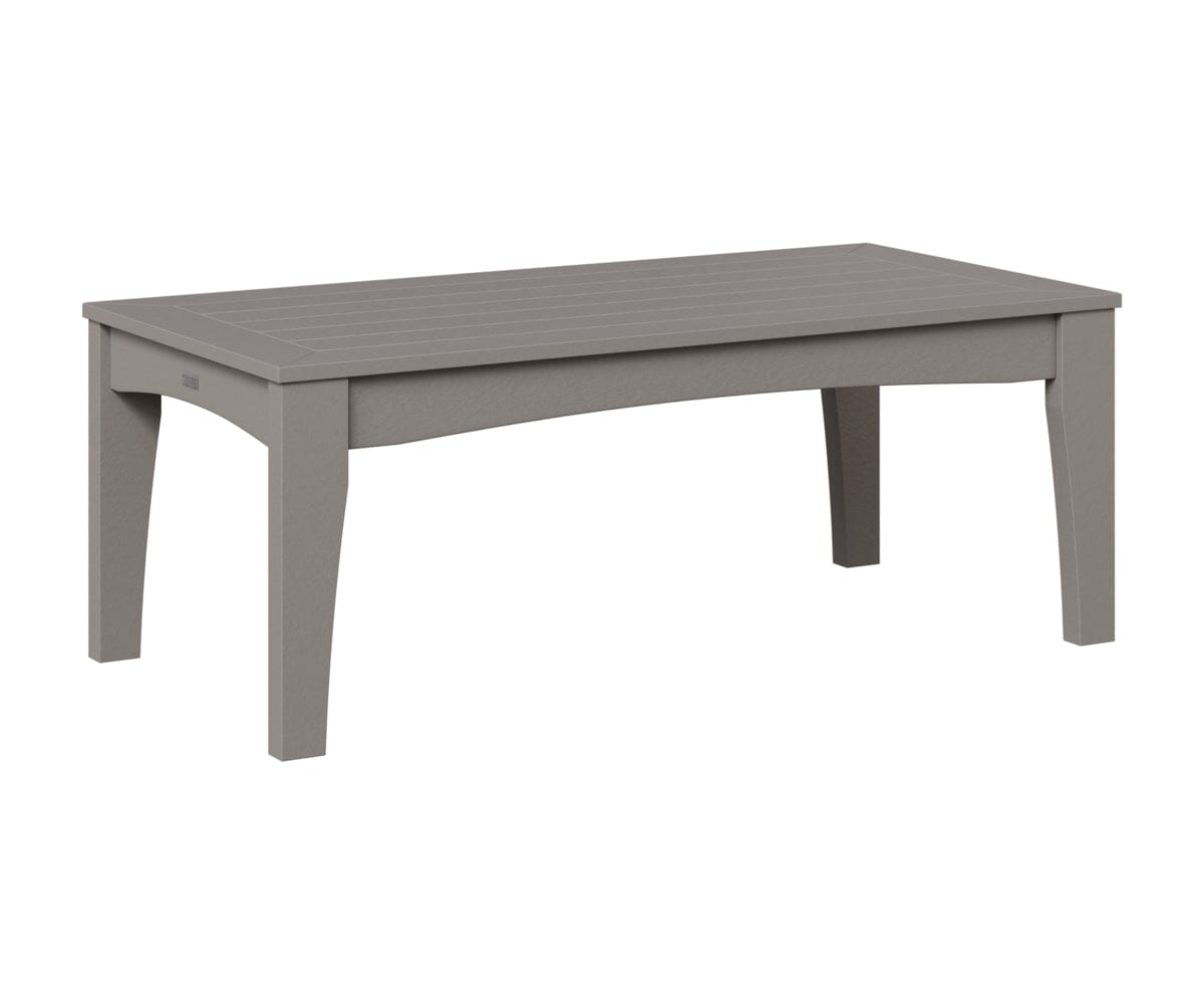 Classic Terrace Rectangle Coffee Table Rockwood Outdoor Furniture Light Gray