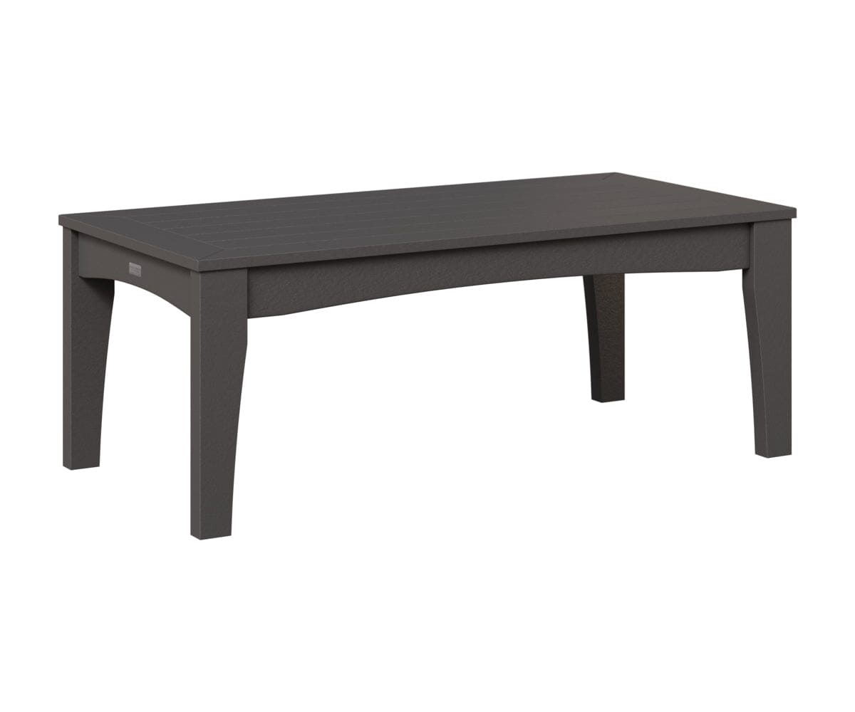 Classic Terrace Rectangle Coffee Table Rockwood Outdoor Furniture Smoke Gray