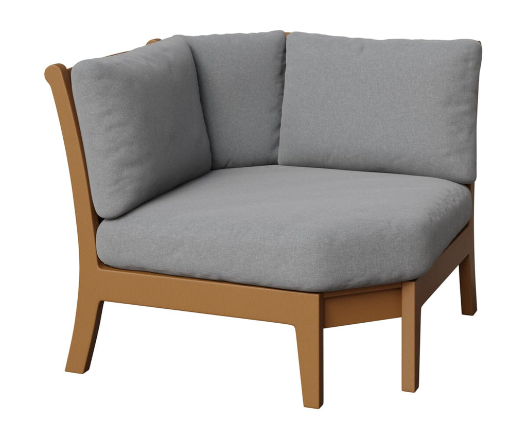 Classic Terrace Corner Section Rockwood Outdoor Furniture Cedar 