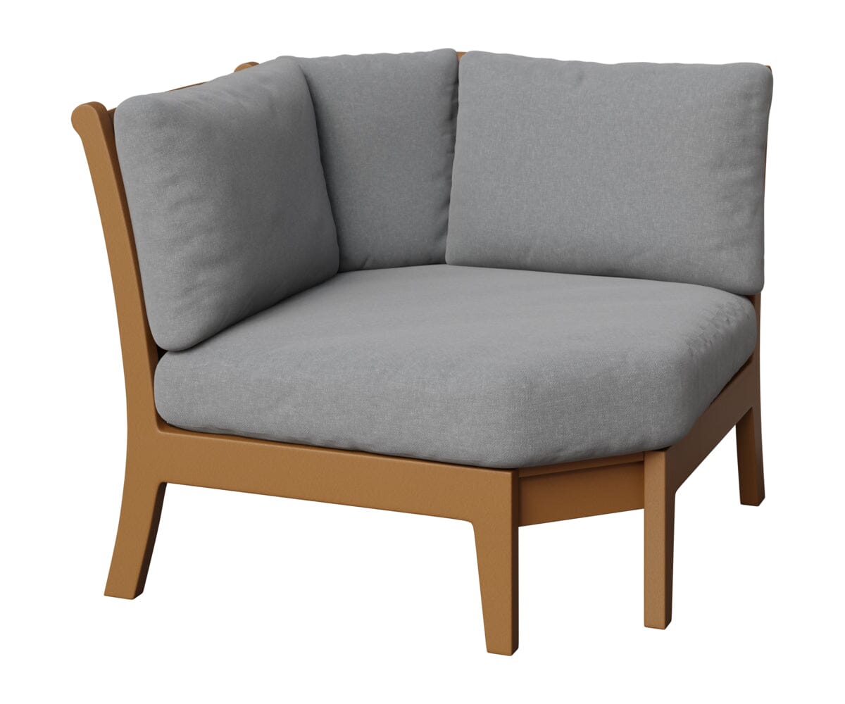 Classic Terrace Corner Section Rockwood Outdoor Furniture Cedar 