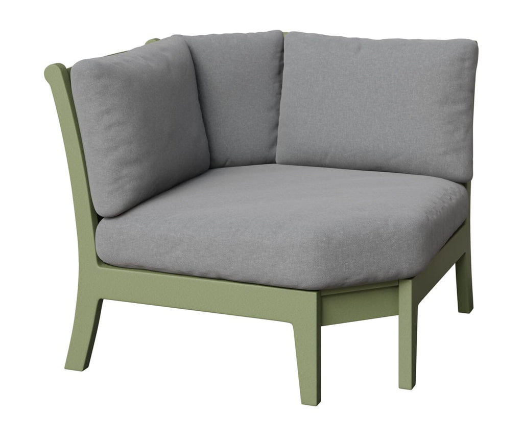 Classic Terrace Corner Section Rockwood Outdoor Furniture Sage 