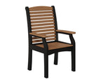 Classic Terrace Dining Chair Rockwood Outdoor Furniture Natural Finish: Antique Mahogany Black 
