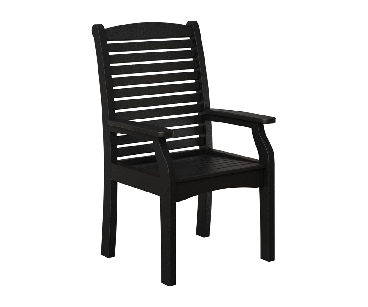 Classic Terrace Dining Chair Rockwood Outdoor Furniture Black Black 