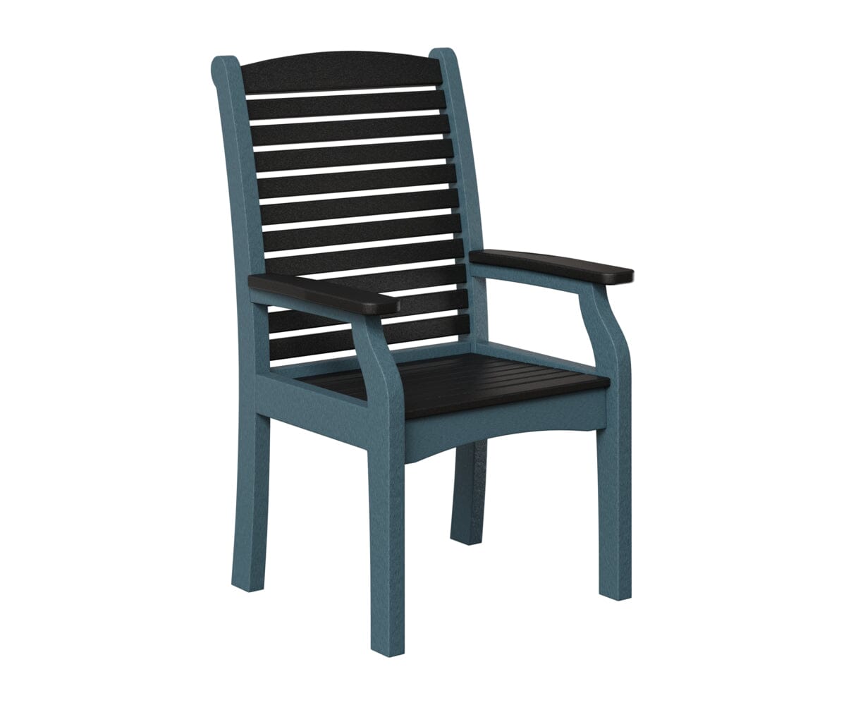 Classic Terrace Dining Chair Rockwood Outdoor Furniture Black Slate 