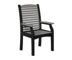 Classic Terrace Dining Chair Rockwood Outdoor Furniture Natural Finish: Driftwood Gray Black 